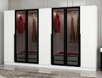 Dulap Trendy Kale Plus 7815 White/Black 315x210x52cm GTR004903