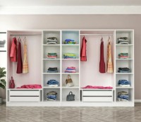 Dulap Trendy Kale Plus 7815 White/Black 315x210x52cm GTR004903 imaginea #3 — magazin online Desire.md