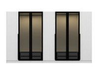 Dulap Trendy Kale Plus 7815 White/Black 315x210x52cm GTR004903 imaginea #4 — magazin online Desire.md