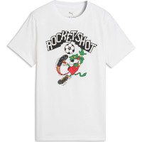 Детская футболка Puma Super Graphic Puma White, s.140