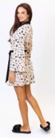 Халат Ajoure T5165 Beige Leopard, s.2XL фото №3 — интернет-магазин Desire.md