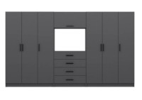 Dulap Trendy Minar Kale 7830 Anthracit 360x210x52cm GTR005002 imaginea #3 — magazin online Desire.md