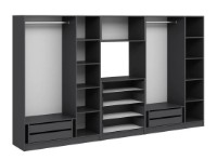 Dulap Trendy Minar Kale 7830 Anthracit 360x210x52cm GTR005002 imaginea #4 — magazin online Desire.md