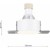 Встраиваемый светильник Lampardi Downlight LP9119 фото №3 — интернет-магазин Desire.md