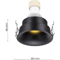 Встраиваемый светильник Lampardi Downlight LP9121 фото №3 — интернет-магазин Desire.md