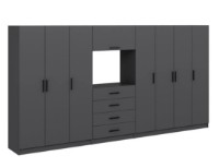 Dulap Trendy Minar Kale 7831 Anthracit 405x210x52cm GTR005003 imaginea #3 — magazin online Desire.md