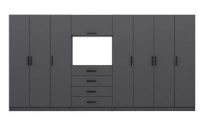 Dulap Trendy Minar Kale 7831 Anthracit 405x210x52cm GTR005003 imaginea #4 — magazin online Desire.md