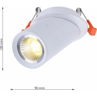 Встраиваемый светильник Lampardi IOS LP5252-1C фото №3 — интернет-магазин Desire.md