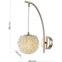 Бра Lampardi Orvella LP141-1W фото №3 — интернет-магазин Desire.md