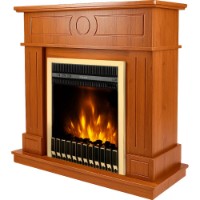 Șemineu electric Art Flame Ambasador & Gala Gold Nut 