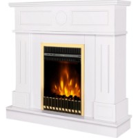 Șemineu electric Art Flame Ambasador & Gala Gold White imaginea #1 — magazin online Desire.md