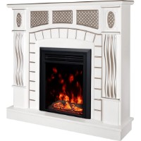 Șemineu electric Art Flame Amsterdam & Cris White