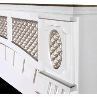 Șemineu electric Art Flame Amsterdam & Cris White imaginea #2 — magazin online Desire.md