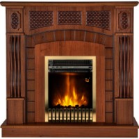 Șemineu electric Art Flame Amsterdam & Gala Gold Nut imaginea #3 — magazin online Desire.md