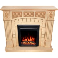 Șemineu electric Art Flame Amsterdam Wood & Cris Beige imaginea #3 — magazin online Desire.md