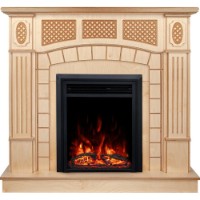 Șemineu electric Art Flame Amsterdam Wood & Cris Beige imaginea #4 — magazin online Desire.md