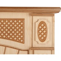 Șemineu electric Art Flame Amsterdam Wood & Cristina Beige imaginea #4 — magazin online Desire.md