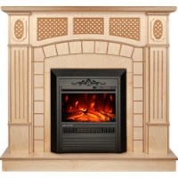 Șemineu electric Art Flame Amsterdam Wood & Cristina Beige imaginea #6 — magazin online Desire.md