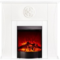 Электрокамин Art Flame Benedict & Corsica White фото №3 — интернет-магазин Desire.md