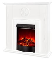 Электрокамин Art Flame Benedict & Corsica White