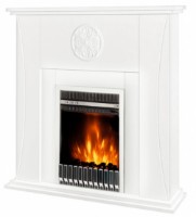 Șemineu electric Art Flame Benedict & Gala Silver White