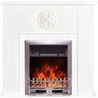 Șemineu electric Art Flame Benedict & Galileo Silver White imaginea #3 — magazin online Desire.md