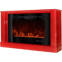 Șemineu electric Art Flame Bernard Mini Lux & Adeli Red