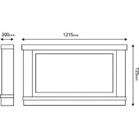 Șemineu electric Art Flame Bernard Mini Lux & Adeli Beton imaginea #5 — magazin online Desire.md