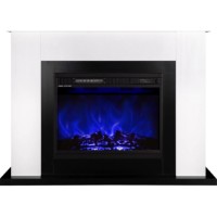 Șemineu electric Art Flame Brooklyn & Lorance White imaginea #3 — magazin online Desire.md