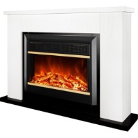 Șemineu electric Art Flame Brooklyn & Mars White