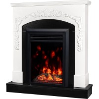 Șemineu electric Art Flame Casanova & Cris White