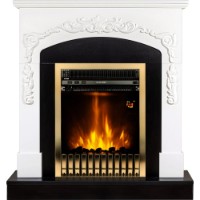 Электрокамин Art Flame Casanova & Gala Gold White фото №2 — интернет-магазин Desire.md