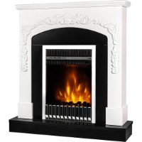 Șemineu electric Art Flame Casanova & Gala Silver White