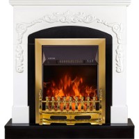 Șemineu electric Art Flame Casanova & Galileo Gold White imaginea #2 — magazin online Desire.md