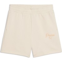 Pantaloni scurți dame Puma Ess Script High-Wais Alpine Snow, s.L