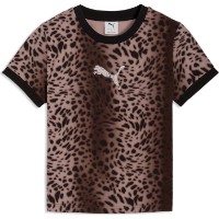 Tricou de dame Puma Ess Graphics Leo Lux Slim Puma Black, s.L imaginea #1 — magazin online Desire.md