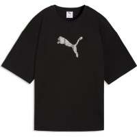 Tricou de dame Puma Ess Graphics Leo Lux Puma Black, s.M imaginea #1 — magazin online Desire.md