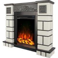 Șemineu electric Art Flame Cascad & Miriam Dark Gray