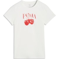 Tricou de dame Puma Graphics Cherry Puma White, s.L imaginea #1 — magazin online Desire.md