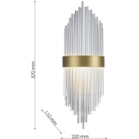 Бра Lampardi Prisma LP140-1W фото №3 — интернет-магазин Desire.md