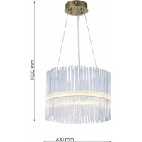 Люстра Lampardi Prisma LP140-D43 фото №3 — интернет-магазин Desire.md