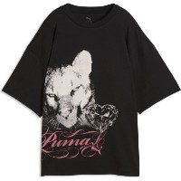 Tricou de dame Puma Street Glam Oversize Puma Black, s.XS imaginea #1 — magazin online Desire.md