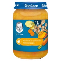 Пюре для детей Gerber Vegetables&Chicken 6+ 190g 