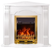 Șemineu electric Art Flame Clasic colt white & Galileo gold imaginea #4 — magazin online Desire.md