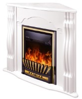 Șemineu electric Art Flame Clasic colt white & Meridian