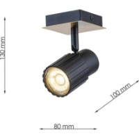 Spot Lampardi Rivox LP758-1WC imaginea #3 — magazin online Desire.md