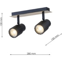 Spot Lampardi Rivox LP758-2WC imaginea #3 — magazin online Desire.md