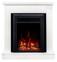 Șemineu electric Art Flame Donald & Cris White imaginea #3 — magazin online Desire.md