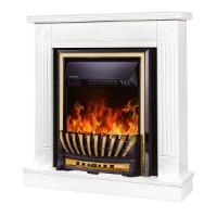 Șemineu electric Art Flame Donald & Meridian White