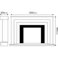 Șemineu electric Art Flame Fabiano & Mars Gray imaginea #5 — magazin online Desire.md